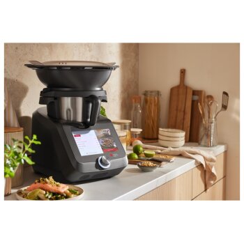 SILVERCREST® KITCHEN TOOLS Monsieur Cuisine Smart SKMS 1200 C1 Anthrazit Matt - B-Ware neuwertig