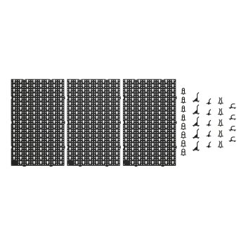 PARKSIDE® Werkzeug-Wandorganizer, inkl. Montagematerial - B-Ware neuwertig