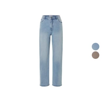 esmara® Damen Jeans, Straight Fit, hohe Leibhöhe...