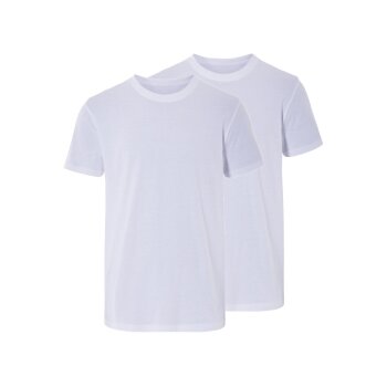 LIVERGY® Herren T-Shirts, 2 Stück, aus reiner Bio-Baumwolle - B-Ware