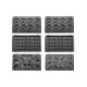 SILVERCREST® KITCHEN TOOLS Waffeleisen »SWEW 750 D4«, mit Wechselplatten (Weiß) - B-Ware neuwertig