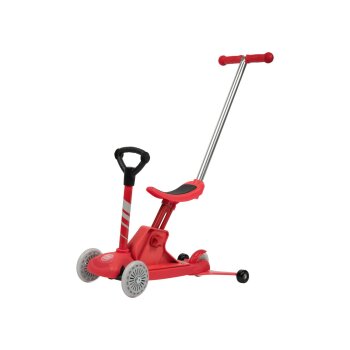 Playtive 4-in-1 Tri-Scooter, mit Stützrädern (Rot) - B-Ware sehr gut