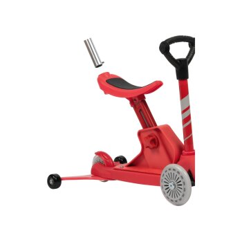 Playtive 4-in-1 Tri-Scooter, mit Stützrädern (Rot) - B-Ware sehr gut