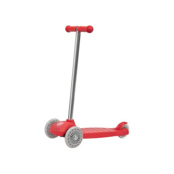 Playtive 4-in-1 Tri-Scooter, mit Stützrädern (Rot) - B-Ware sehr gut