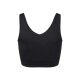 CRIVIT Damen Sportbustier, Light-Level (Schwarz, M(40/42)) - B-Ware neuwertig