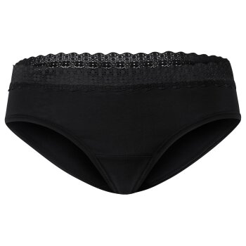esmara® Damen Hipster, 5 Stück, mit Spitze (Schwarz, L(44/46)) - B-Ware neuwertig