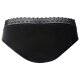 esmara® Damen Hipster, 5 Stück, mit Spitze (Schwarz, L(44/46)) - B-Ware neuwertig