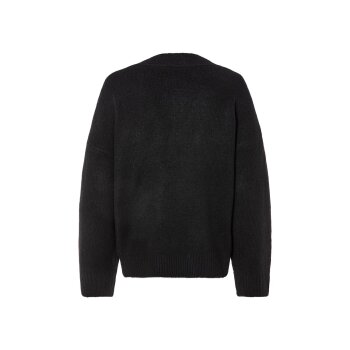 esmara® Damen Cardigan, im Oversize-Look (Schwarz, L(44/46)) - B-Ware neuwertig