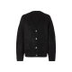 esmara® Damen Cardigan, im Oversize-Look (Schwarz, L(44/46)) - B-Ware neuwertig