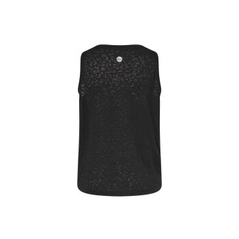 CRIVIT by Jette Sport Damen Funktionstop mit verlängerter Rückseite (Schwarz, M(40/42)) - B-Ware neuwertig