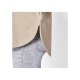 esmara® Damen Overshirt, aus weicher, wärmender Fleece-Qualität (Beige, S(36/38)) - B-Ware neuwertig