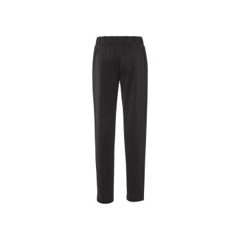 esmara® Damen Hose mit Modal, leger geschnitten (Schwarz, S(36/38)) - B-Ware neuwertig