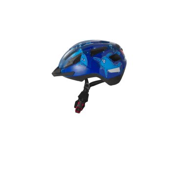 CRIVIT Kinder-Fahrradhelm, mit Rücklicht (Gr. XS Haifisch) - B-Ware sehr gut