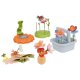 Playtive Kreativset Steckblumen, 109-teilig - B-Ware neuwertig