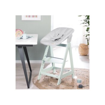 roba 2 in-1 Treppenhochstuhl Born Up Zickzack, mit...