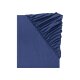 LIVARNO home Perkal-Spannbettlaken, aus reiner Baumwolle, 180-200 x 200 cm (blau) - B-Ware neuwertig