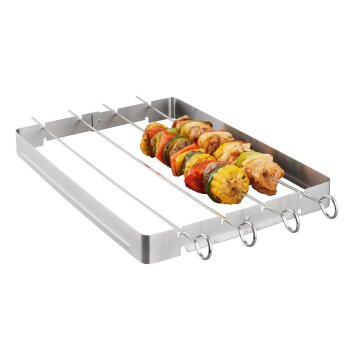 GRILLMEISTER Grillspieße, mit Stahlrahmen (5-teilig) - B-Ware neuwertig