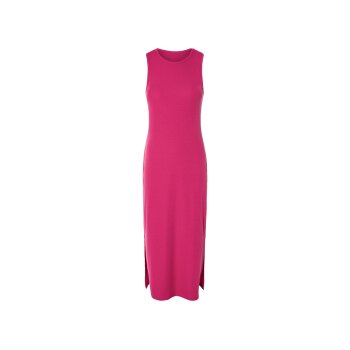 esmara® Damen Geripptes Kleid in Midilänge (pink, XS (32/34)) - B-Ware neuwertig