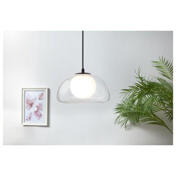 LIVARNO home LED-Pendelleuchte, mit halbtransparentem Diffusor, 3 W, transparent - B-Ware neuwertig