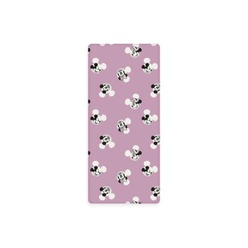 Feinbiber Spannbettlaken, 90-100 x 200 cm (Minnie Mouse)...