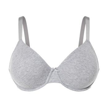 esmara® 2er Set Damen-Bügel-BHs, 90D, grau/weiß - B-Ware neuwertig