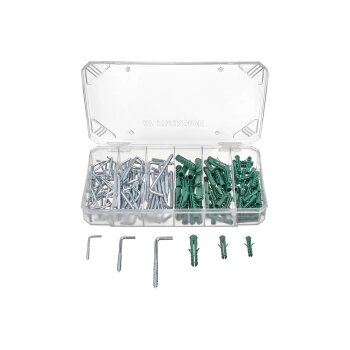 PARKSIDE® L-Haken und Dübel-Set / Schraubhaken...
