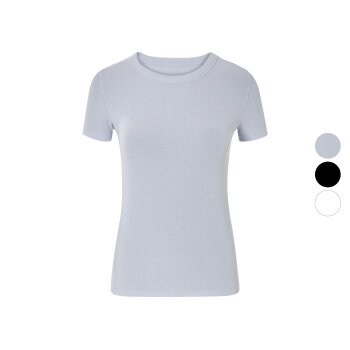 esmara® Damen T-Shirt, in modischer...