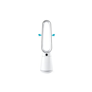 SILVERCREST® Rotorloser Ventilator (Weiß) - B-Ware neuwertig