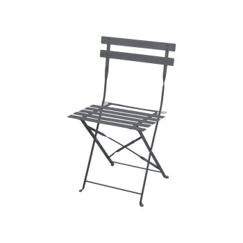 LIVARNO home Bistro-Set, mit Klappfunktion (Anthrazit) - B-Ware neuwertig