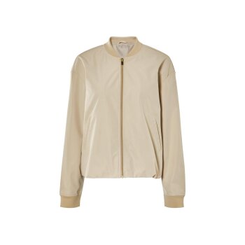 esmara® Damen Bomberjacke, mit seitlichen Eingrifftaschen (Beige, S(36/38)) - B-Ware neuwertig