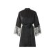 esmara® Damen-Kimono, aus Satin, L, schwarz - B-Ware neuwertig