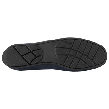 LIVERGY® Herren Mokassin mit Leder (navy, 42) - B-Ware sehr gut