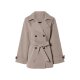 esmara® Damen-Trenchcoat, mit breitem Reverskragen, 50, beige - B-Ware neuwertig
