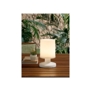 LIVARNO home LED-Akku-Tischleuchte, mit kabellosem Betrieb (Zylinder) - B-Ware neuwertig