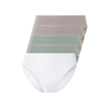 esmara® Damen Slips, 5 Stück, hoher...