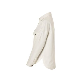 esmara® Damen Jeansjacke, im Oversize-Look (weiß, 40 (reg. Länge)) - B-Ware neuwertig