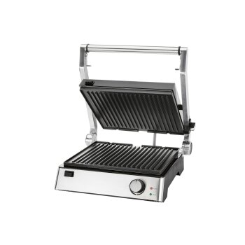 SILVERCREST® KITCHEN TOOLS Kontaktgrill SKGE 2000 D3, 180° aufklappbar - B-Ware neuwertig