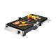 SILVERCREST® KITCHEN TOOLS Kontaktgrill SKGE 2000 D3, 180° aufklappbar - B-Ware neuwertig