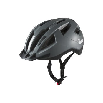 CRIVIT Fahrradhelm mit Rearlight (Grau, L/XL) - B-Ware neuwertig