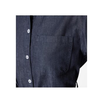 esmara® Damen Jeanskleid im angesagten Hemdblusen-Style (Dunkelblau, 36) - B-Ware neuwertig