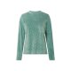 esmara® Damen Nicki-Pyjama mit Rundhalsausschnitt (Grün, S (36/38)) - B-Ware neuwertig