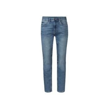 LIVERGY® Herren Jeans, Slim Fit, mit Baumwolle (Hellblau, 52 (36/34)) - B-Ware neuwertig