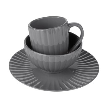 LIVARNO HOME Geschirrset aus Steinzeug, 18-teilig - B-Ware