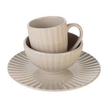LIVARNO HOME Geschirrset aus Steinzeug, 18-teilig - B-Ware