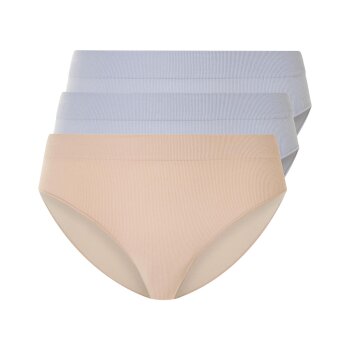 esmara® Gerippte Slips, 3 Stück, ohne...