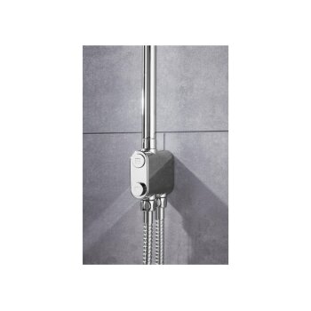 LIVARNO home Regenbrauseset mit Wassersparer Duschbrauseset mit Wassersparer Überkopfbrause-Set mit Wassersparer - B-Ware Transportschaden Kosmetisch