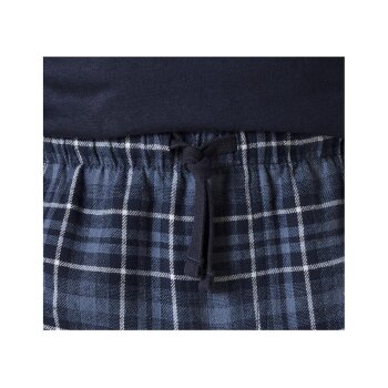 LIVERGY® Herren Pyjama, mit Baumwolle (navy, XXL(60/62)) - B-Ware neuwertig