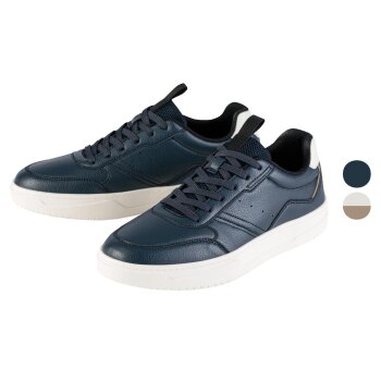 LIVERGY® Herren Sneaker, mit Zungen- und...