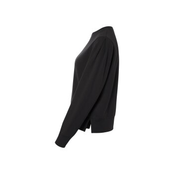 esmara® Damen Sweatpullover, mit Baumwolle (Schwarz, L(44/46)) - B-Ware neuwertig