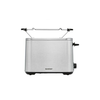 SILVERCREST® KITCHEN TOOLS Doppelschlitz-Toaster Edelstahl »STE 850 E1« (Silber) - B-Ware gut